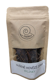 Hovězí Jerky - Bylinky 50g